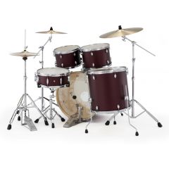 Pearl Export Rock + Pack HWP-834 + Pack PX 14/16/20 Satin Scarlet  - Vue 2